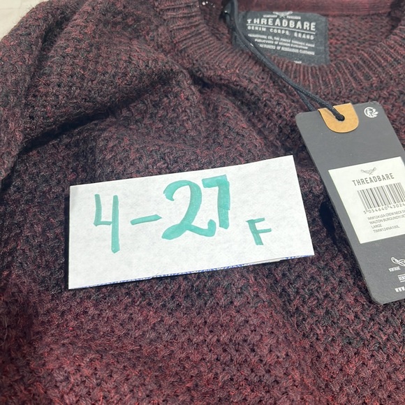 Vintage threadbare sweater L - Picture 5 of 5